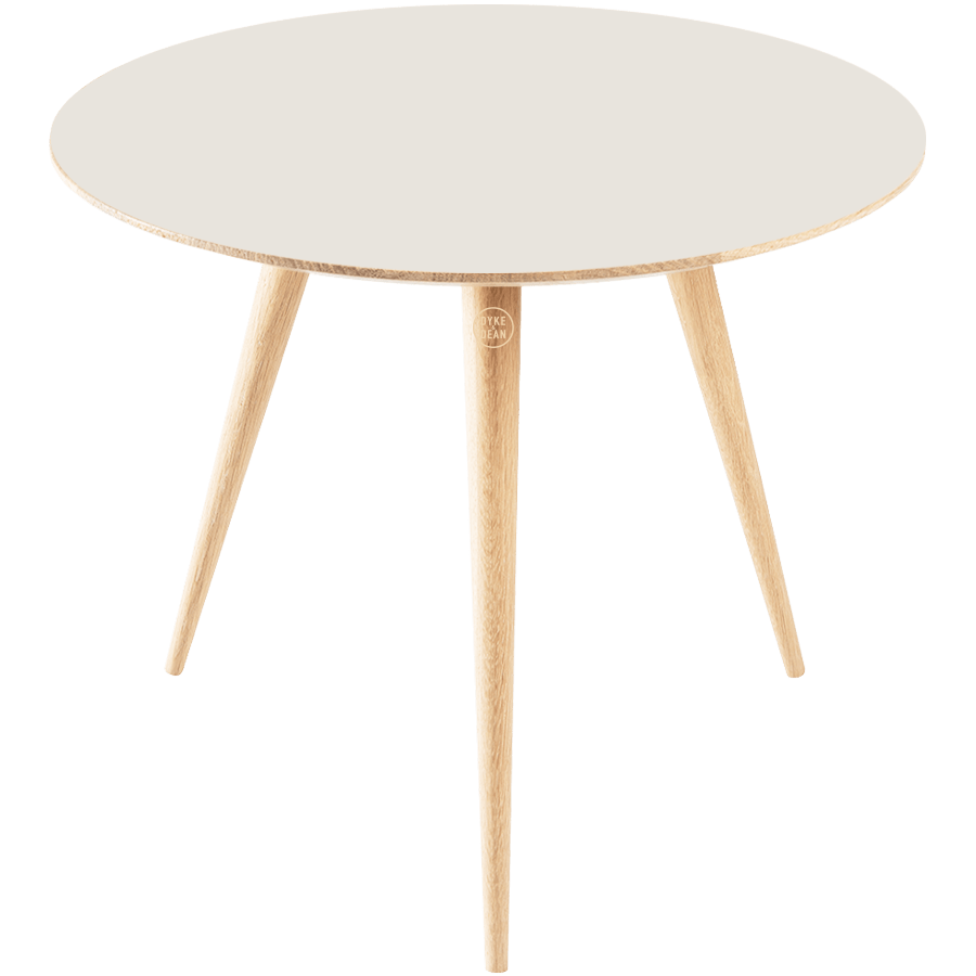 GAZZDA ROUND STAFA TABLE NATURAL OAK 90CM - DYKE & DEAN