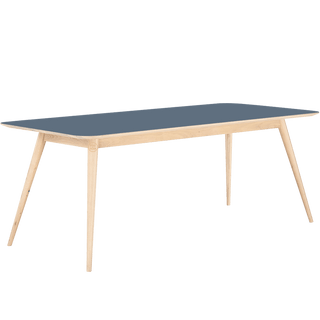 GAZZDA STAFA TABLE WHITE OAK 200 x 90 - DYKE & DEAN