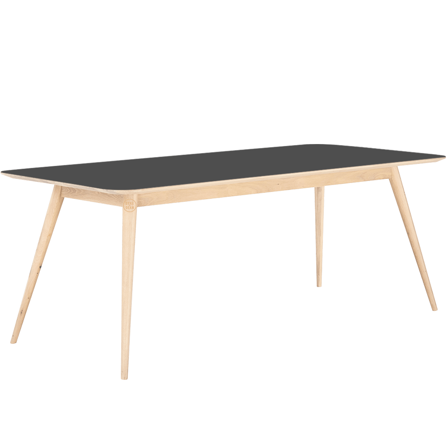 GAZZDA STAFA TABLE WHITE OAK 200 x 90 - DYKE & DEAN