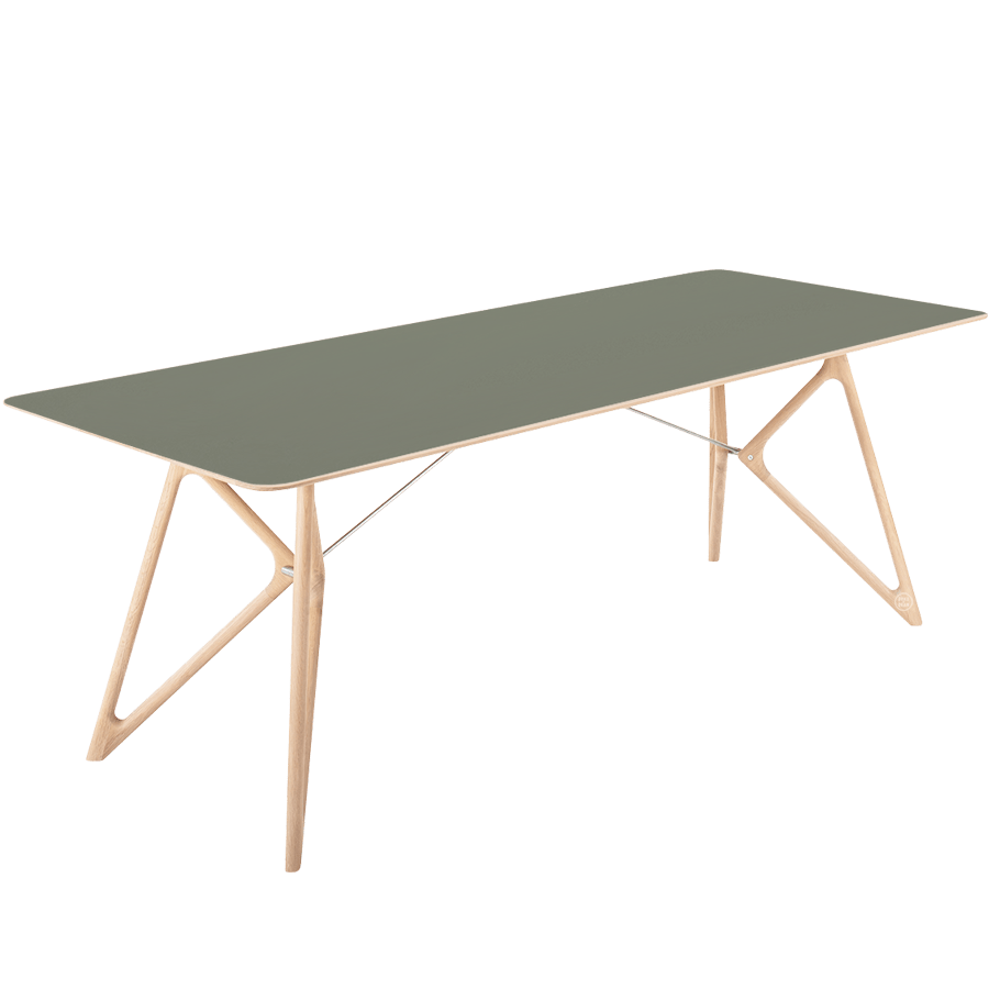 GAZZDA TINK DINING TABLE NATURAL OAK 220 x 90 - DYKE & DEAN