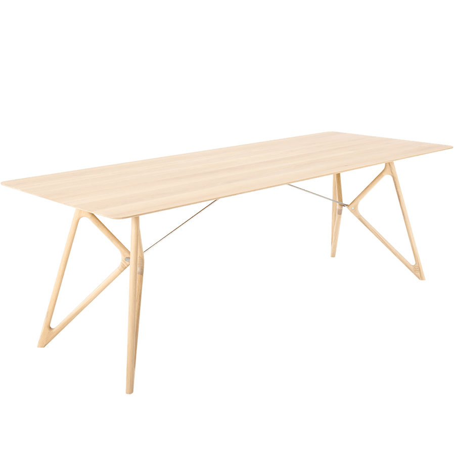 GAZZDA TINK DINING TABLE NATURAL OAK 240 x 90 - DYKE & DEAN