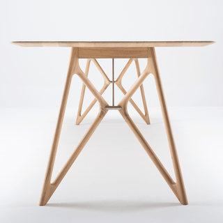 GAZZDA TINK DINING TABLE SMOKED OAK 200 x 90 - DYKE & DEAN