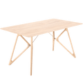 GAZZDA TINK DINING TABLE WHITE OAK 160 x 90 - DYKE & DEAN