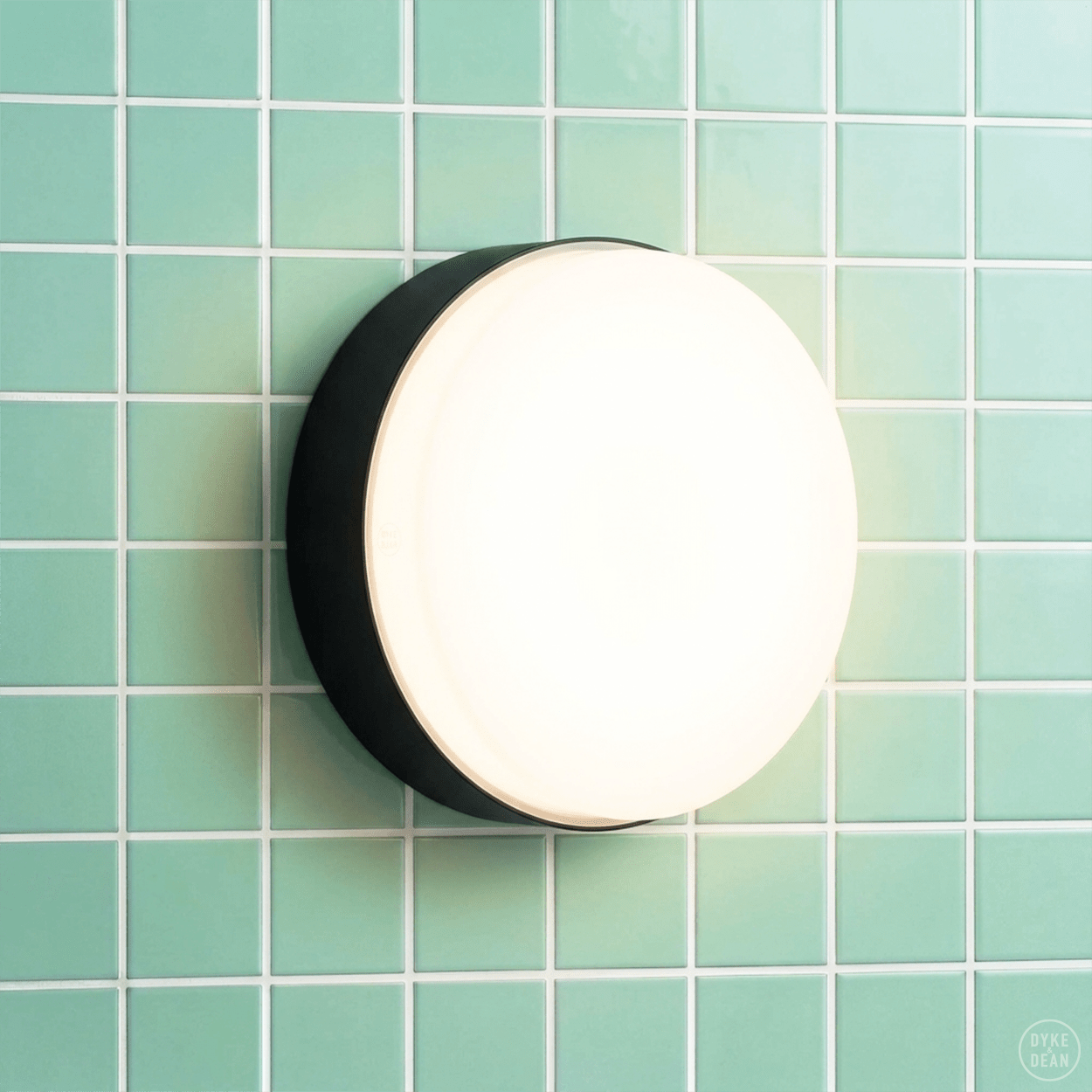 GENERAL OPAL DISC LIGHT BLACK SMALL - DYKE & DEAN