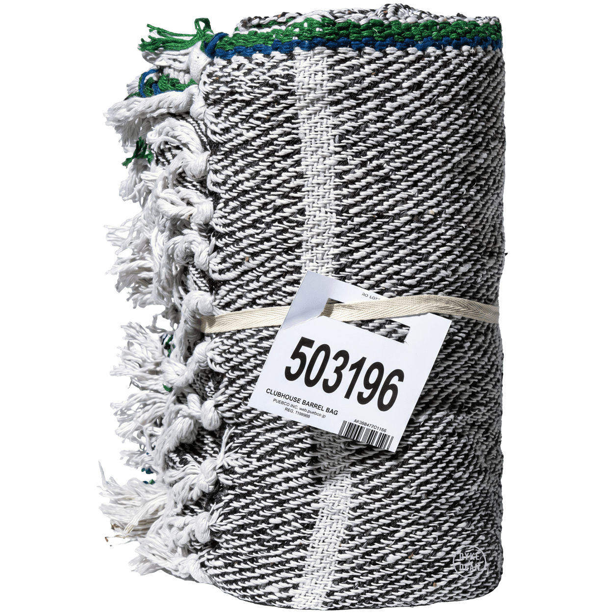 GREY COTTON CLUBHOUSE BLANKET - DYKE & DEAN