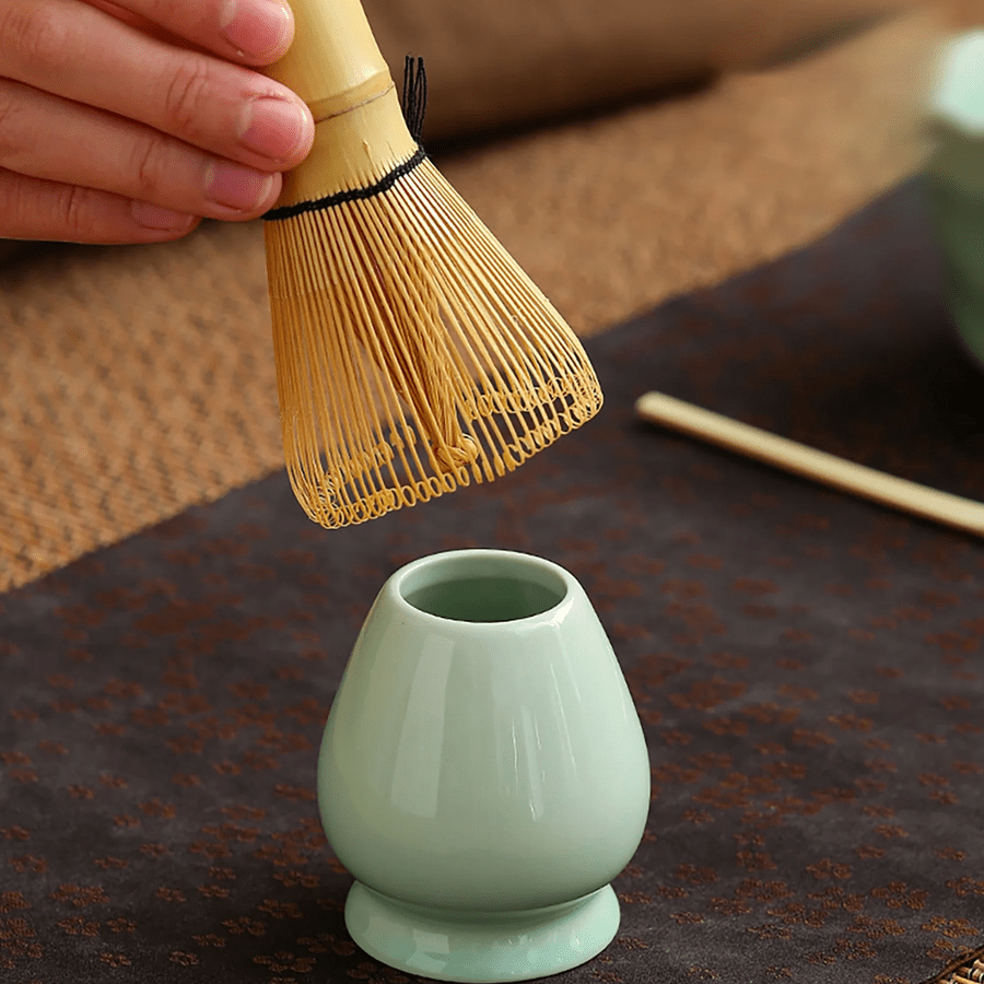 HANDMADE MATCHA WHISK & STAND SET - DYKE & DEAN