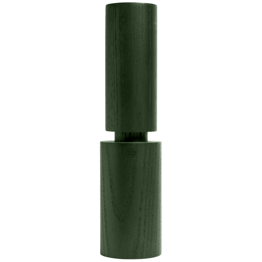 HOVE ASH WOOD SALT & PEPPER MILL FOREST GREEN - DYKE & DEAN