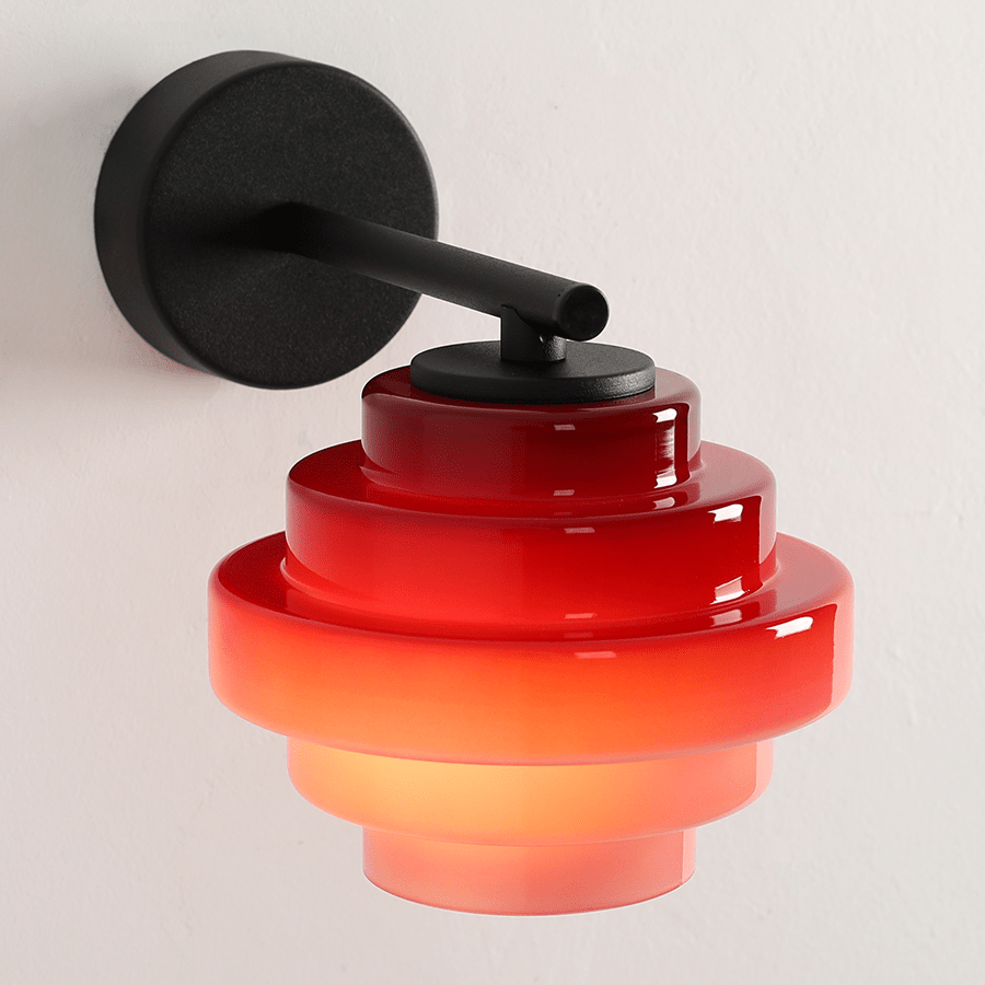 JELLY GLASS WALL LIGHT BERRY - DYKE & DEAN