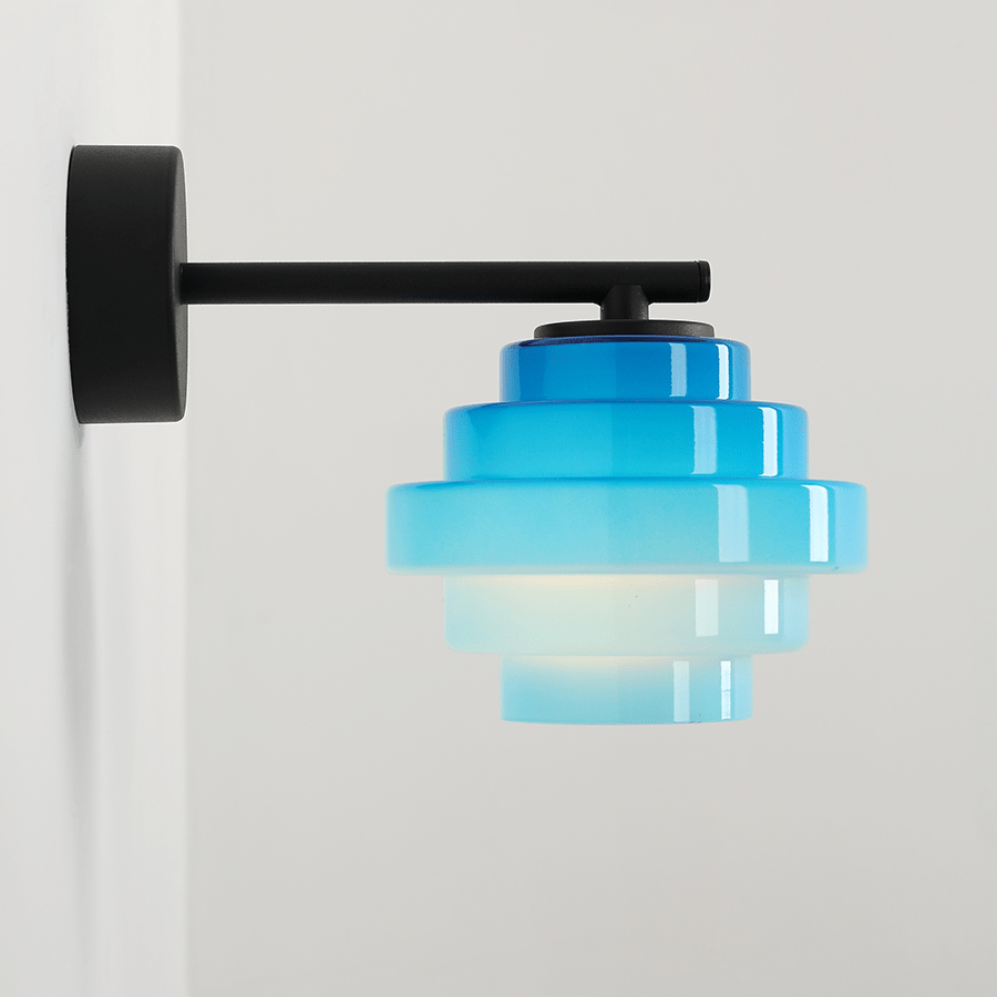 JELLY GLASS WALL LIGHT BLUE - DYKE & DEAN