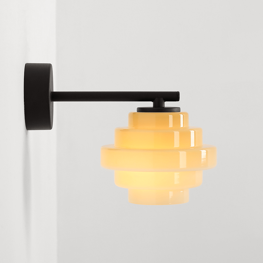 JELLY GLASS WALL LIGHT YELLOW - DYKE & DEAN