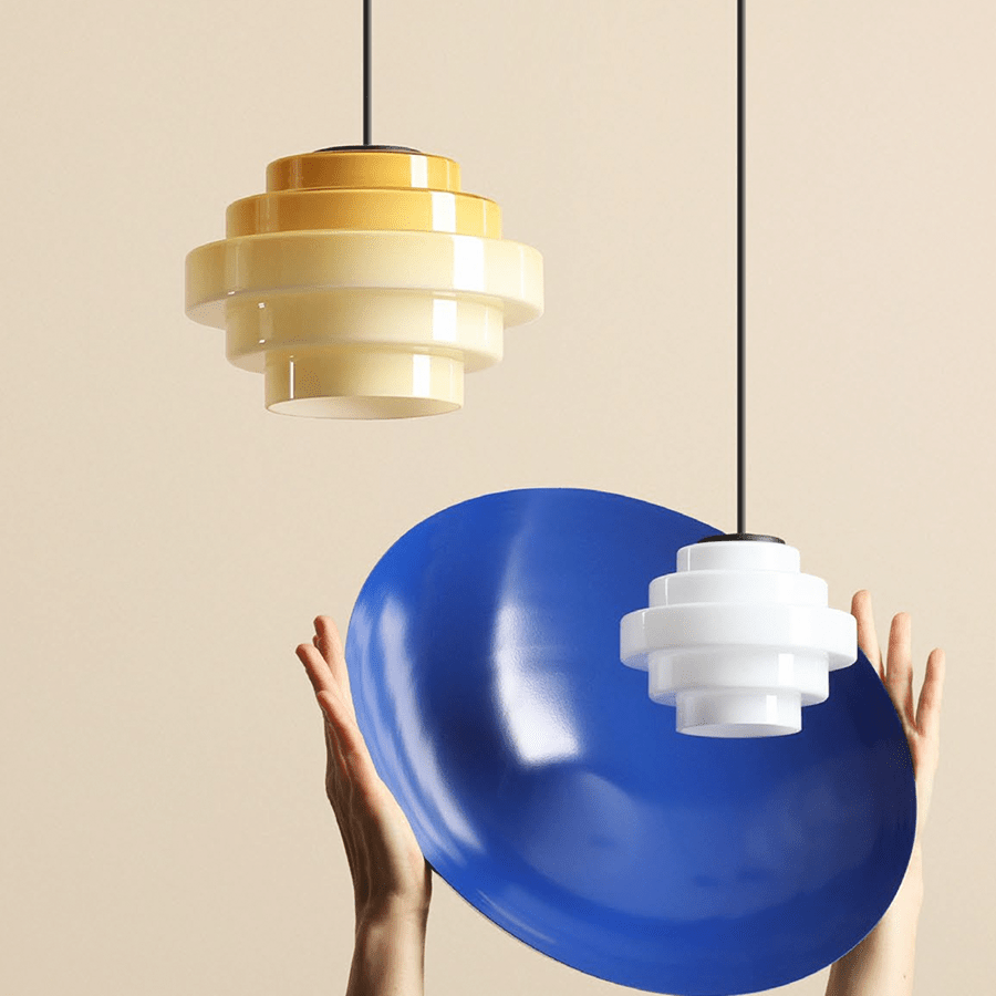 JELLY PENDANT LIGHT WHITE 140 SMALL - DYKE & DEAN