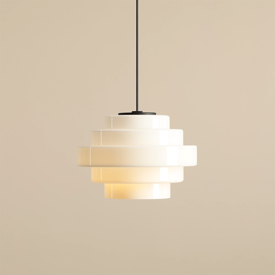 JELLY PENDANT LIGHT WHITE 280 LARGE - DYKE & DEAN