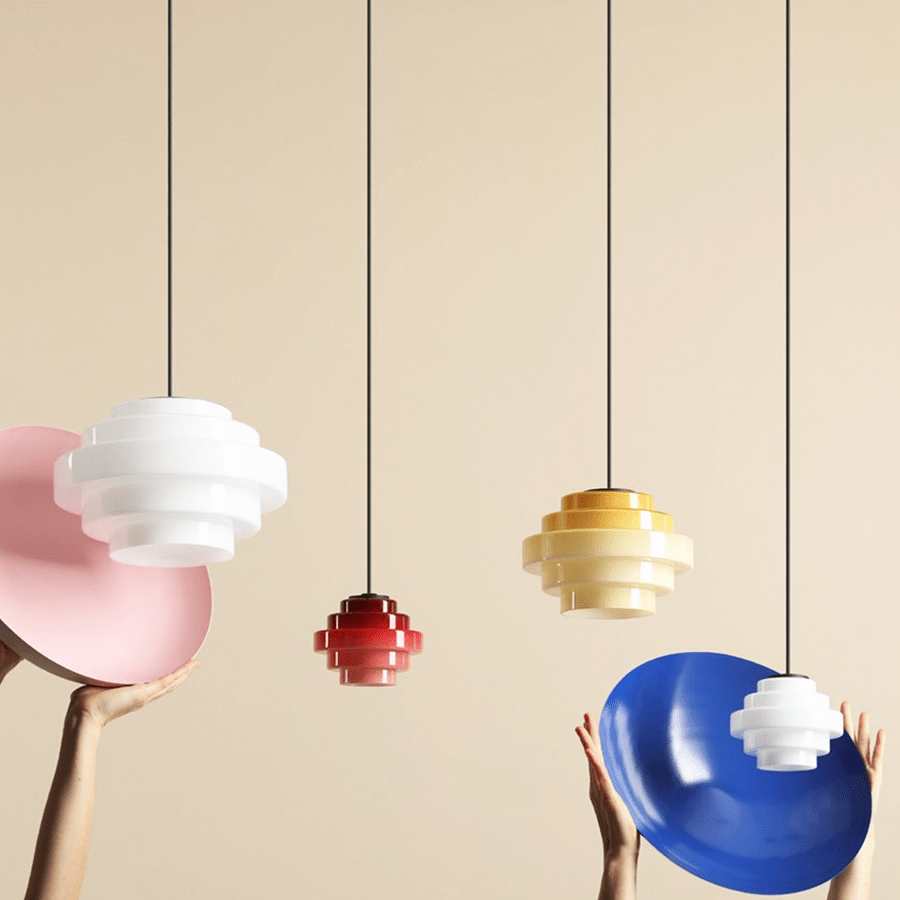 JELLY PENDANT LIGHT WHITE 360 XL - DYKE & DEAN