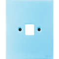 KATY PATY PORCELAIN PLATE PC/ USB WALL SOCKET PASTEL BLUE - DYKE & DEAN
