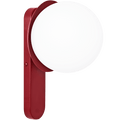 KUUL D WATERPROOF WALL LIGHT BEDSIDE BURGUNDY - DYKE & DEAN