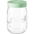 LE PARFAIT LIGHT GREEN TOP JAR 1.0L - DYKE & DEAN