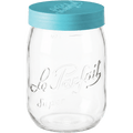 LE PARFAIT TEAL TOP JAR 1.0L - DYKE & DEAN