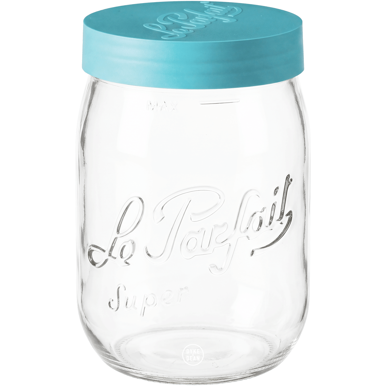 LE PARFAIT TEAL TOP JAR 1.0L - DYKE & DEAN