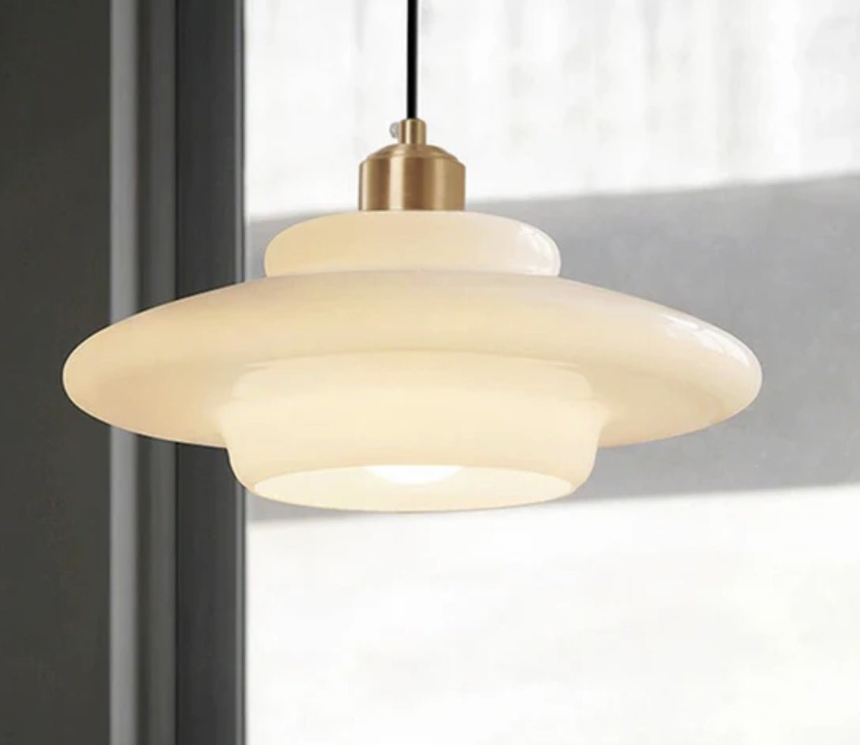 LF - 03 C GLASS PENDANT LIGHT - DYKE & DEAN