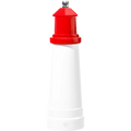 LIGHTHOUSE SALT & PEPPER GRINDER SMALL RED - DYKE & DEAN