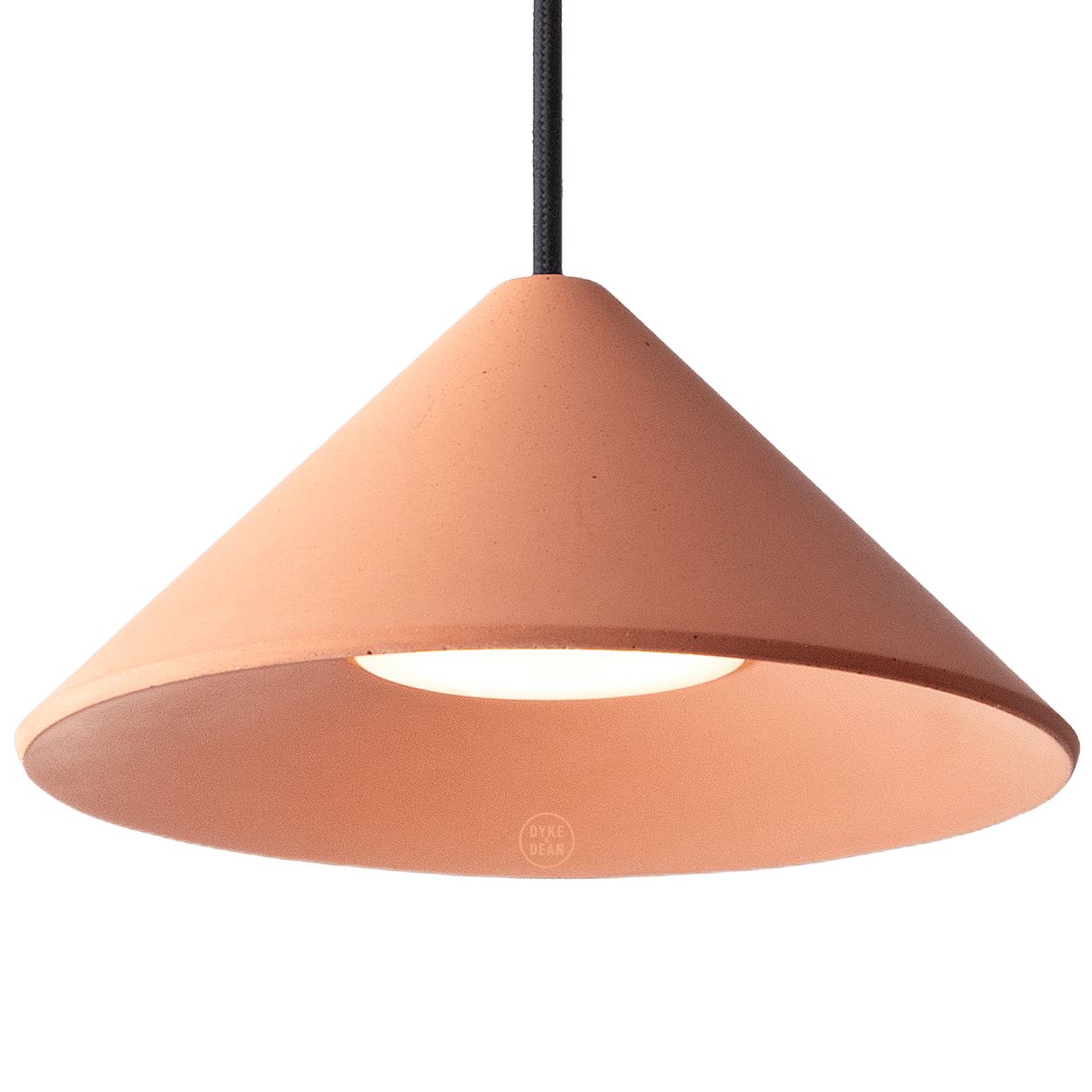 LOLA CONCRETE PENDANT LIGHT SHADE - DYKE & DEAN