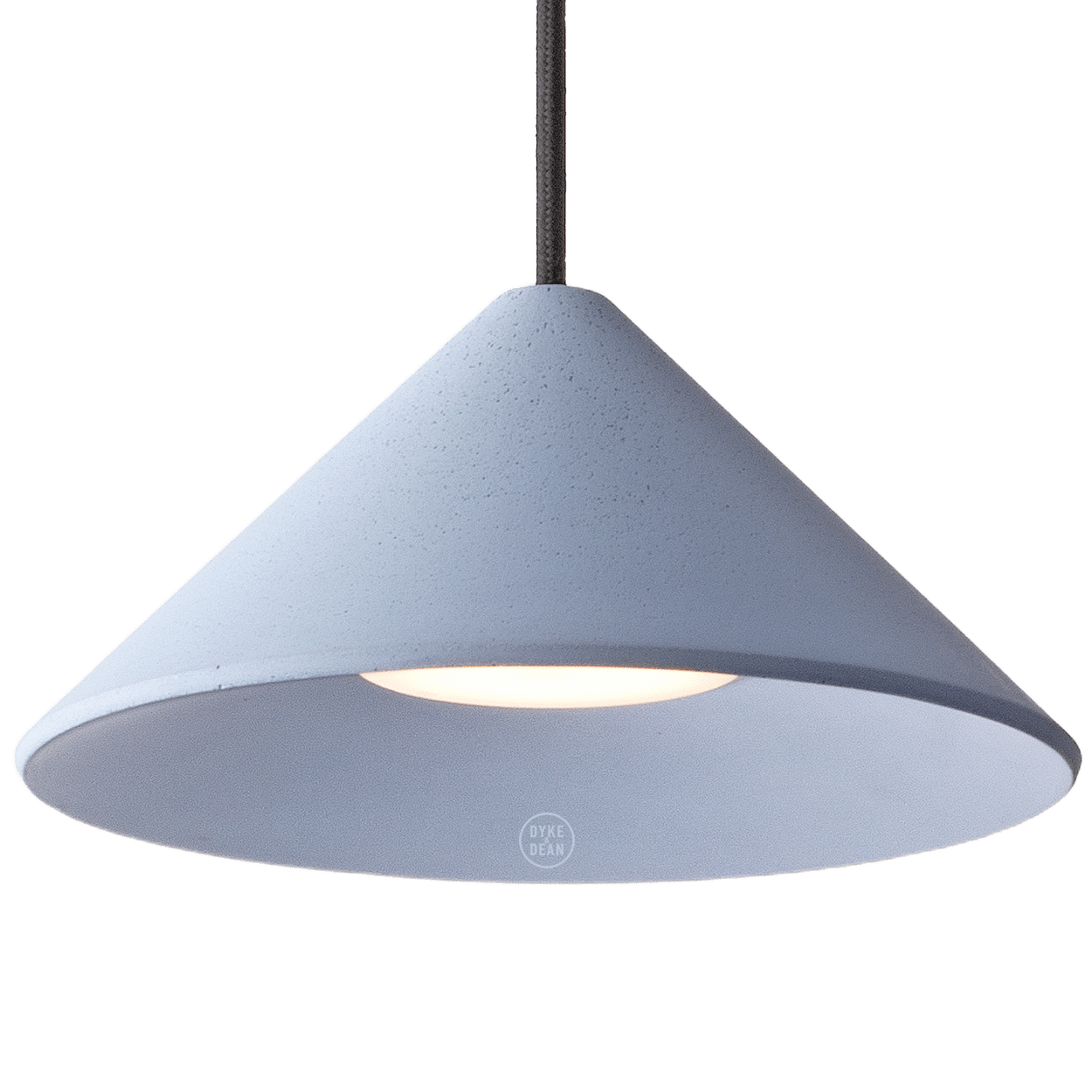 LOLA CONCRETE PENDANT LIGHT SHADE - DYKE & DEAN