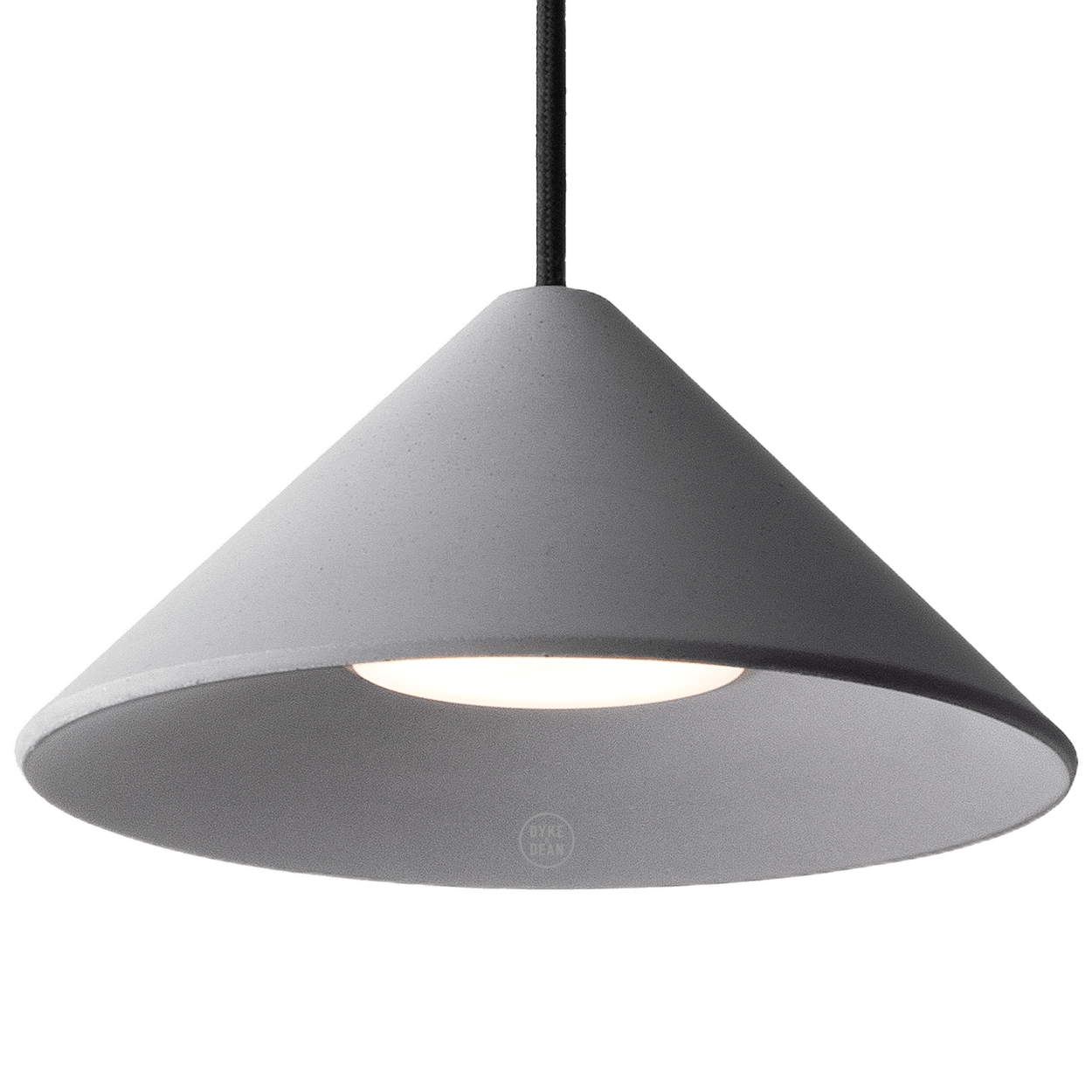 LOLA CONCRETE PENDANT LIGHT SHADE - DYKE & DEAN