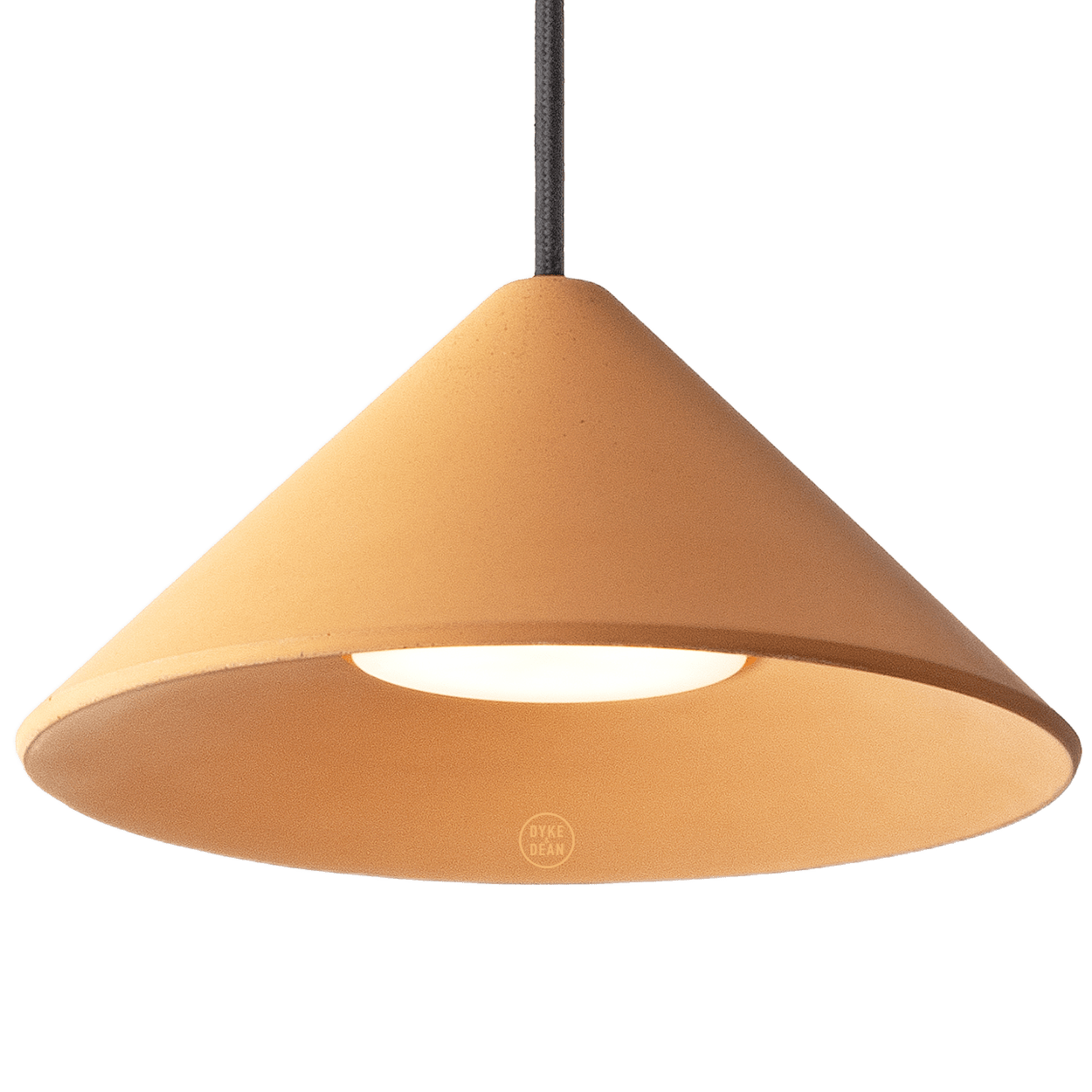 LOLA CONCRETE PENDANT LIGHT SHADE - DYKE & DEAN