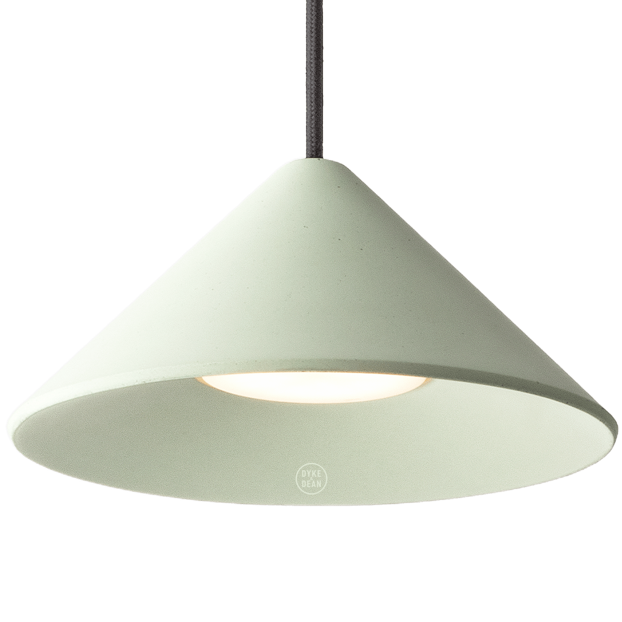 LOLA CONCRETE PENDANT LIGHT SHADE - DYKE & DEAN