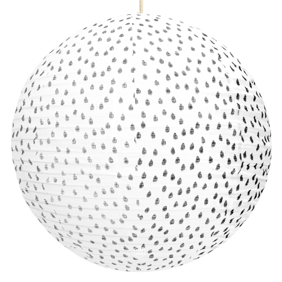 LUNA LINEN LIGHT SHADE 100CM - DYKE & DEAN