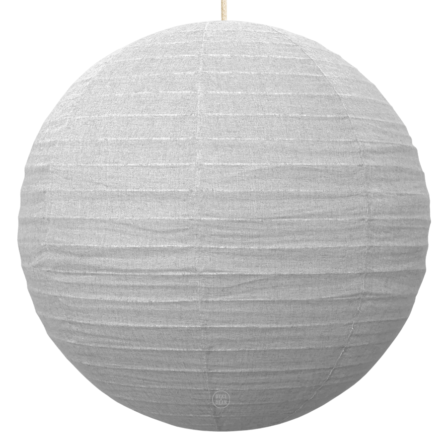 LUNA LINEN LIGHT SHADE 100CM - DYKE & DEAN