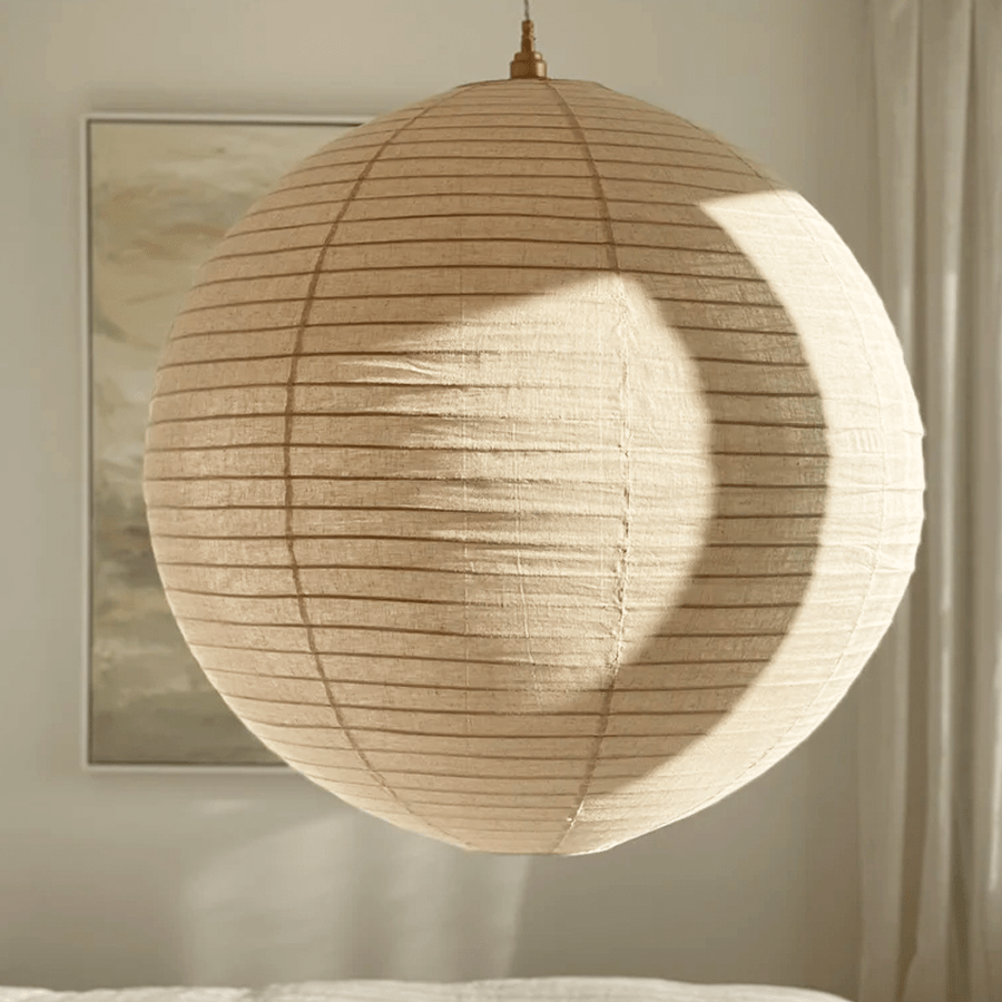 LUNA LINEN LIGHT SHADE 80CM - DYKE & DEAN