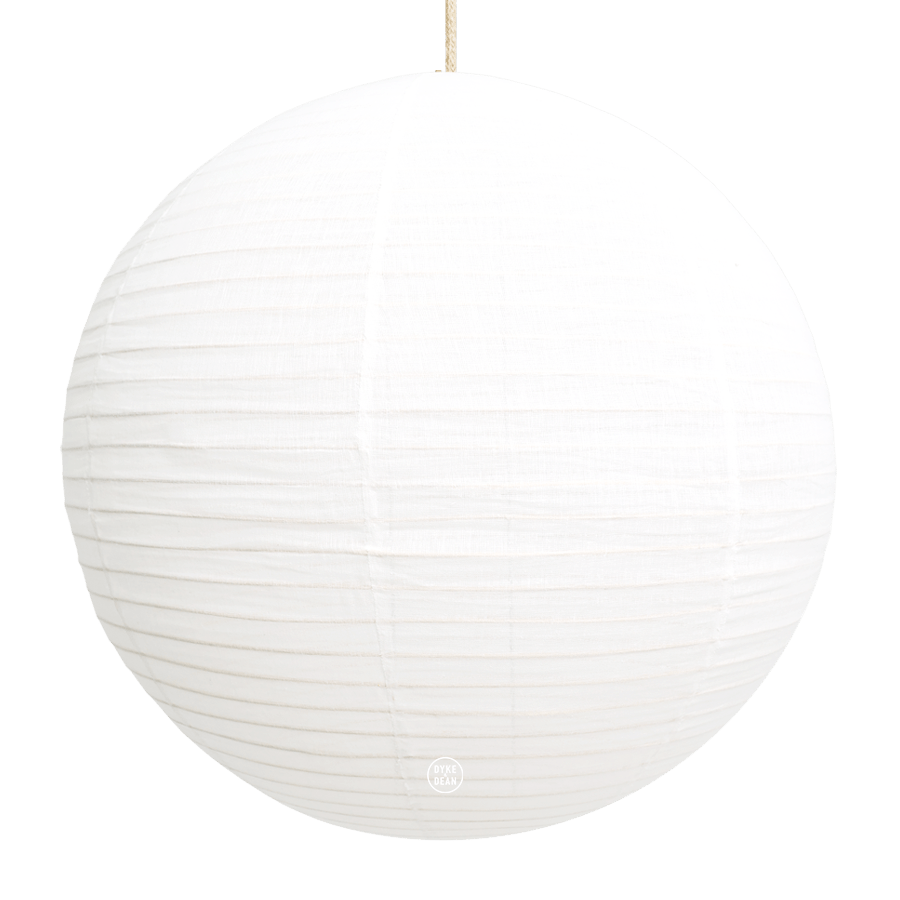 LUNA LINEN LIGHT SHADE 80CM - DYKE & DEAN