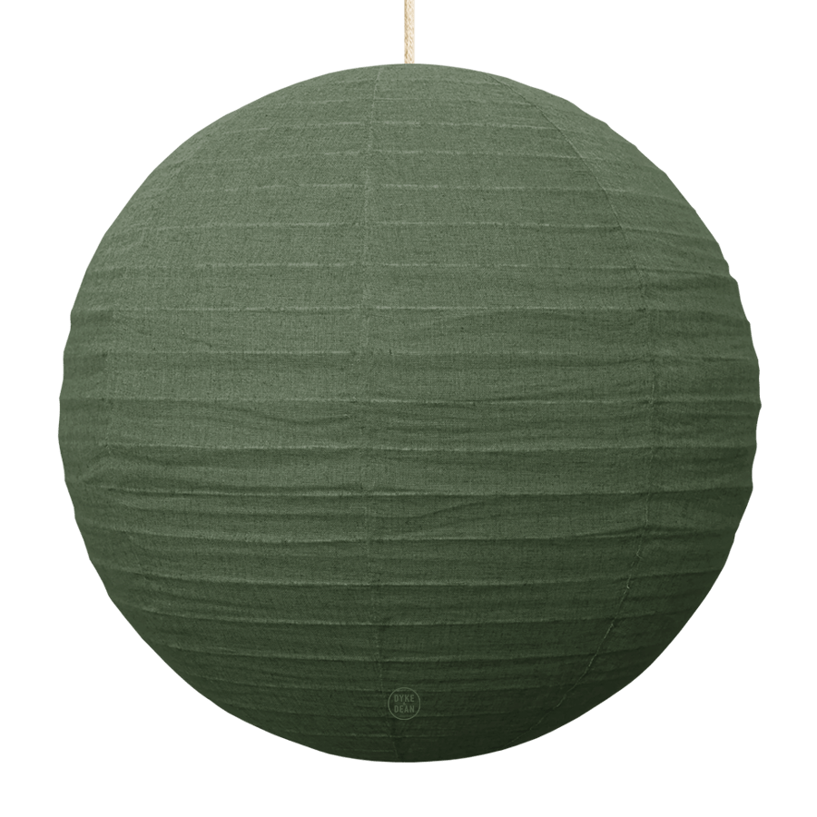 LUNA LINEN LIGHT SHADE 80CM - DYKE & DEAN