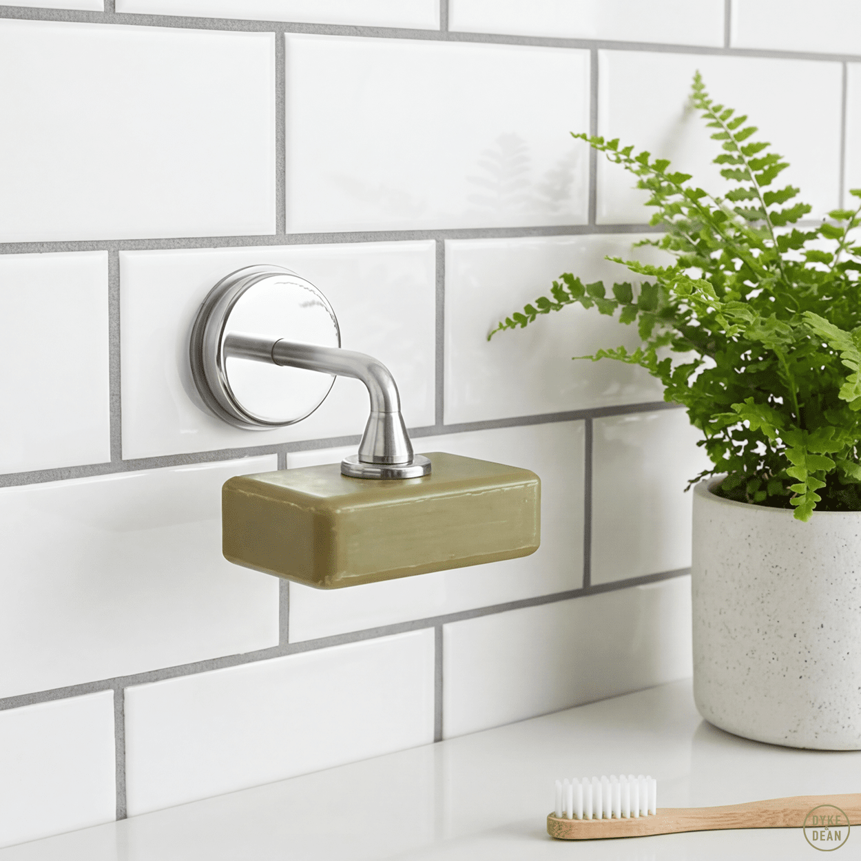 MAGNETIC SOAP ARM HOLDER - DYKE & DEAN