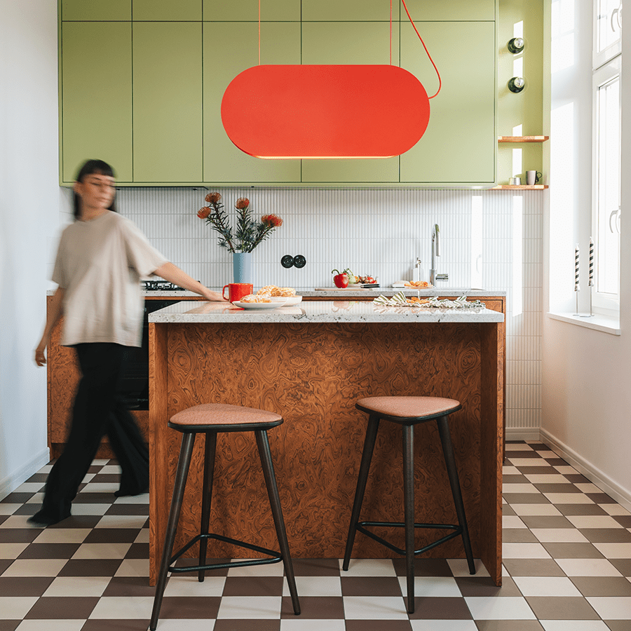 MALUMI A SUSPENSION PENDANT LIGHT WHITE - DYKE & DEAN