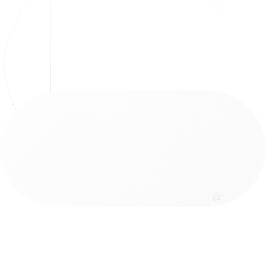 MALUMI A SUSPENSION PENDANT LIGHT WHITE - DYKE & DEAN