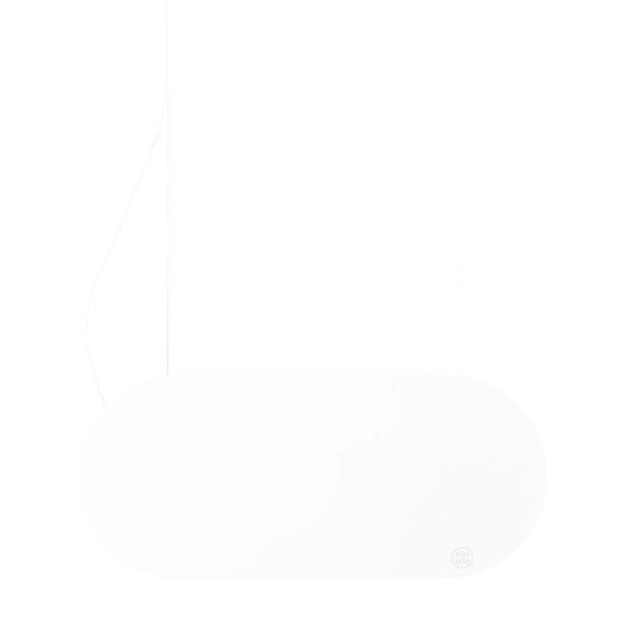 MALUMI A SUSPENSION PENDANT LIGHT WHITE - DYKE & DEAN