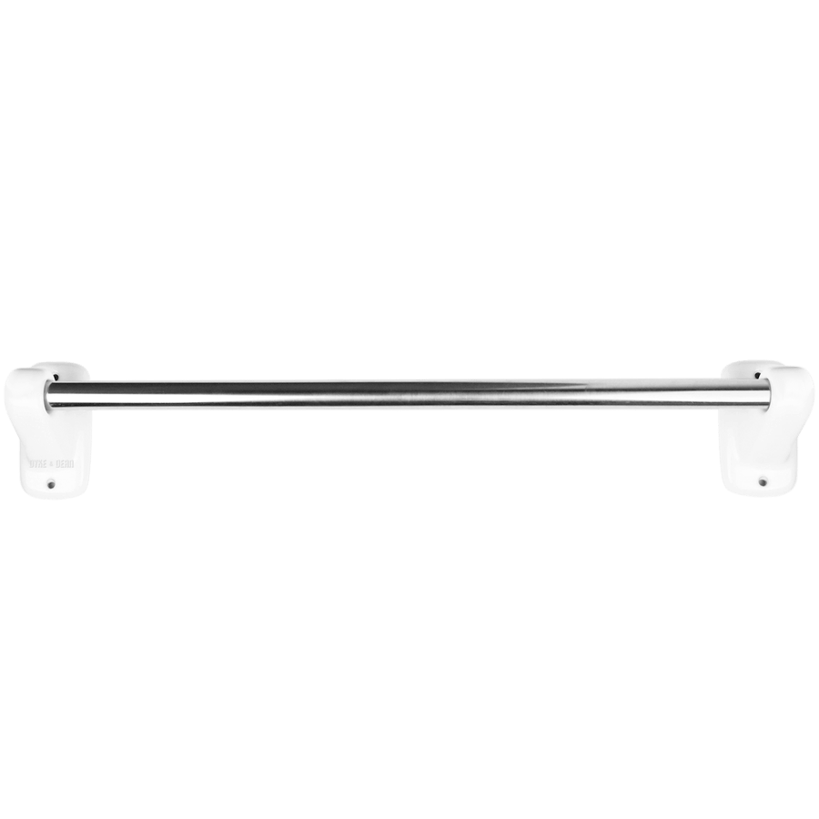 MODERN PORCELAIN TOWEL BAR SET WHITE - DYKE & DEAN