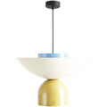 MODULAR PENDANT UTO LIGHT CREAM DUSTY BLUE & PISTACHIO - DYKE & DEAN