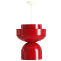 MODULAR SMALL PENDANT LIGHT RED WINE - DYKE & DEAN