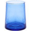 MOROCCAN SMALL BLUE CONE GLASS - DYKE & DEAN