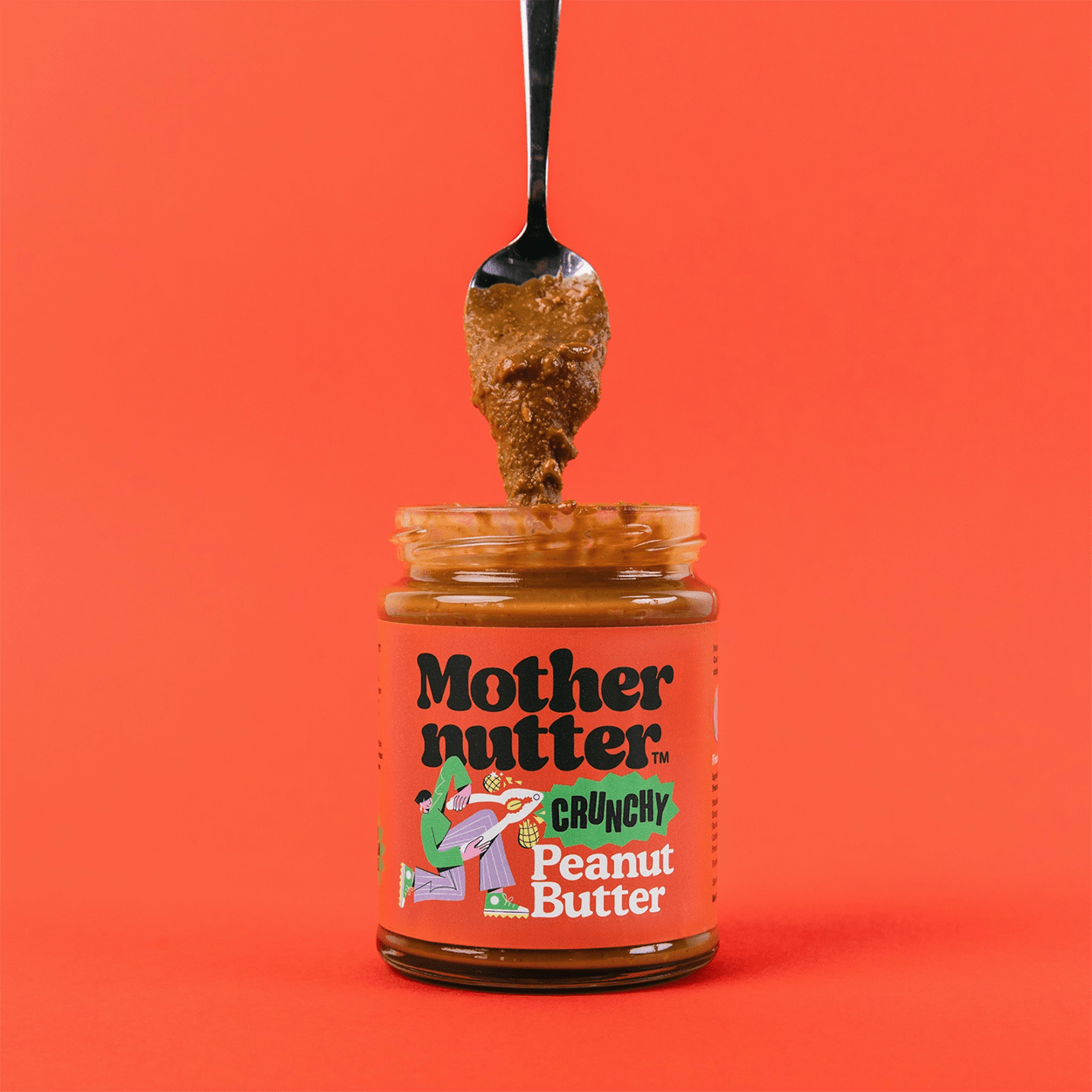MOTHER NUTTER CRUNCHY PEANUT BUTTER - DYKE & DEAN