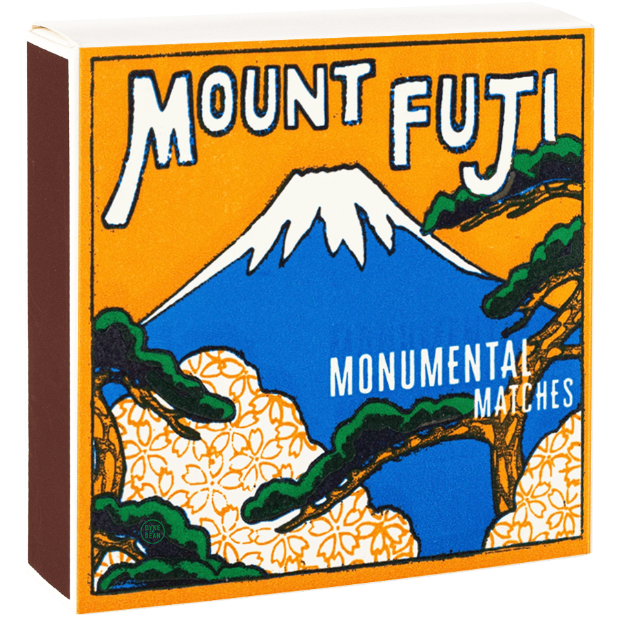 MOUNT FUJI LUXURY SAFETY MATCHES - DYKE & DEAN