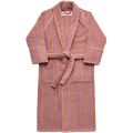 NARAM BATH ROBE CAMEL & ULTRAMARINE BLUE - DYKE & DEAN