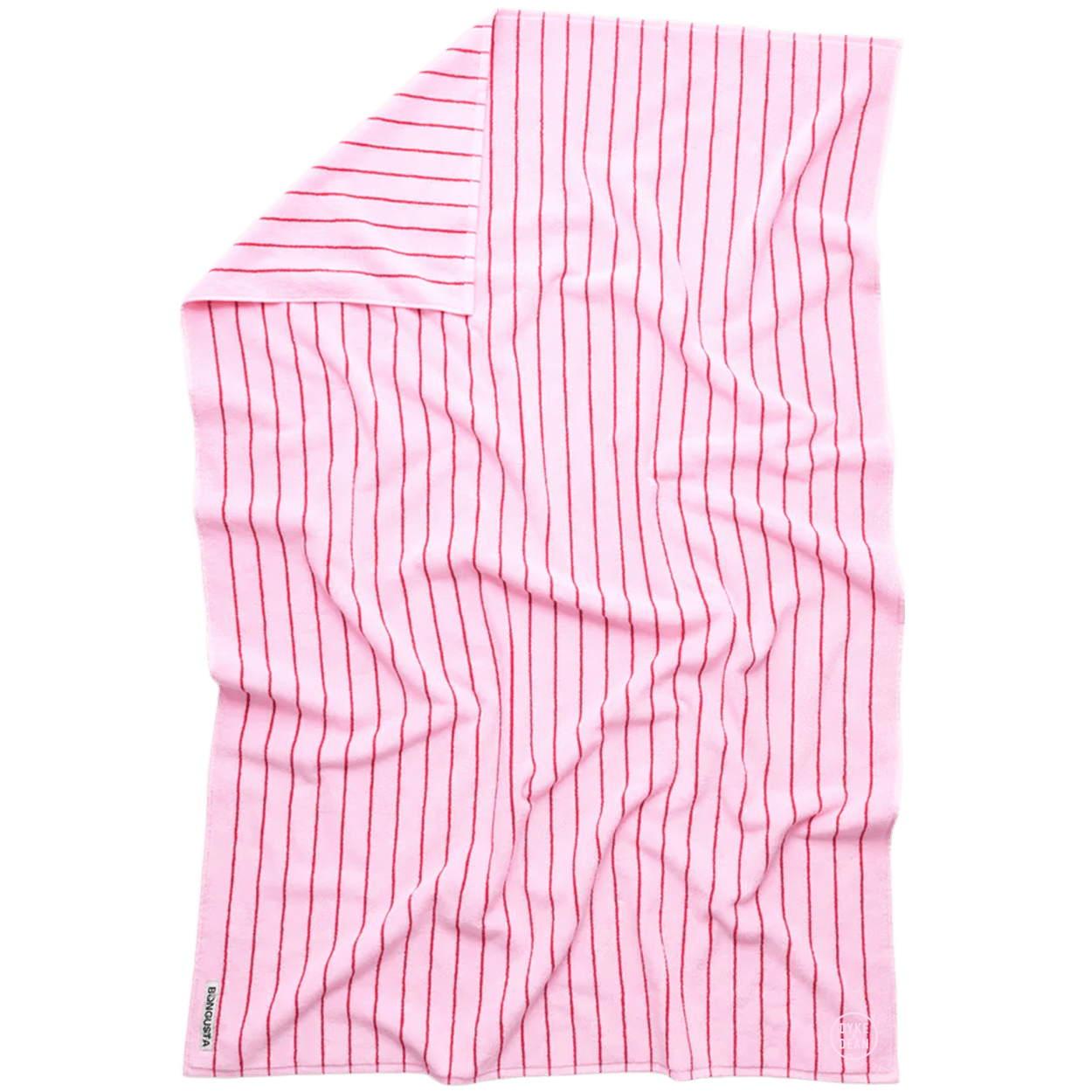 NARAM BATH TOWELS BABY PINK & SKI PATROL - DYKE & DEAN