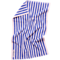 NARAM BATH TOWELS DAZZLING BLUE & ROSE - DYKE & DEAN