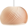 NATURE BEECH WOOD PENDANT LIGHT XL - DYKE & DEAN