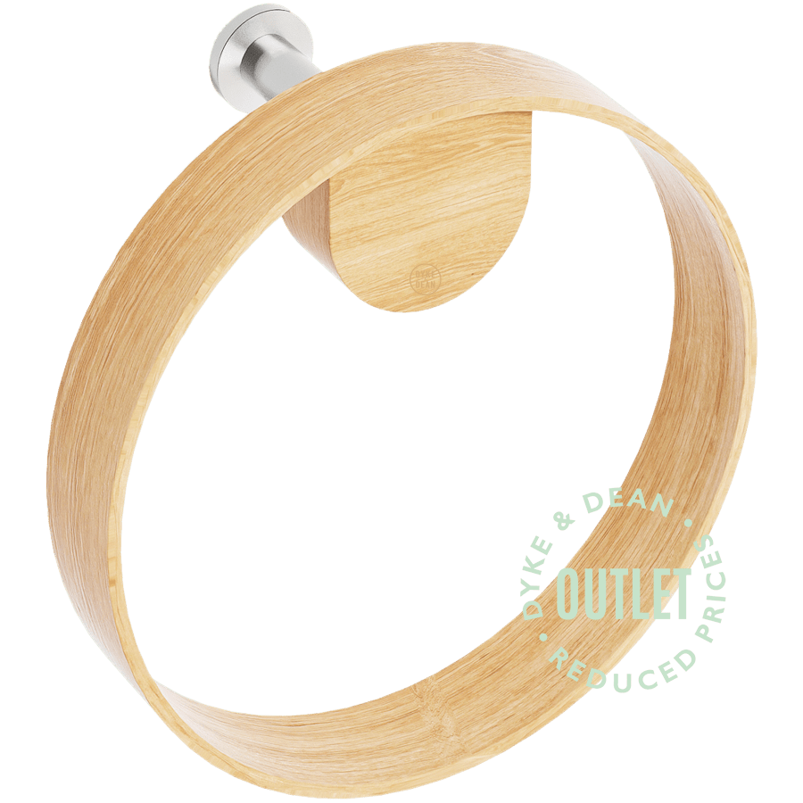 OAK YOKU WALL TOWEL HOLDER RING OUTLET - DYKE & DEAN