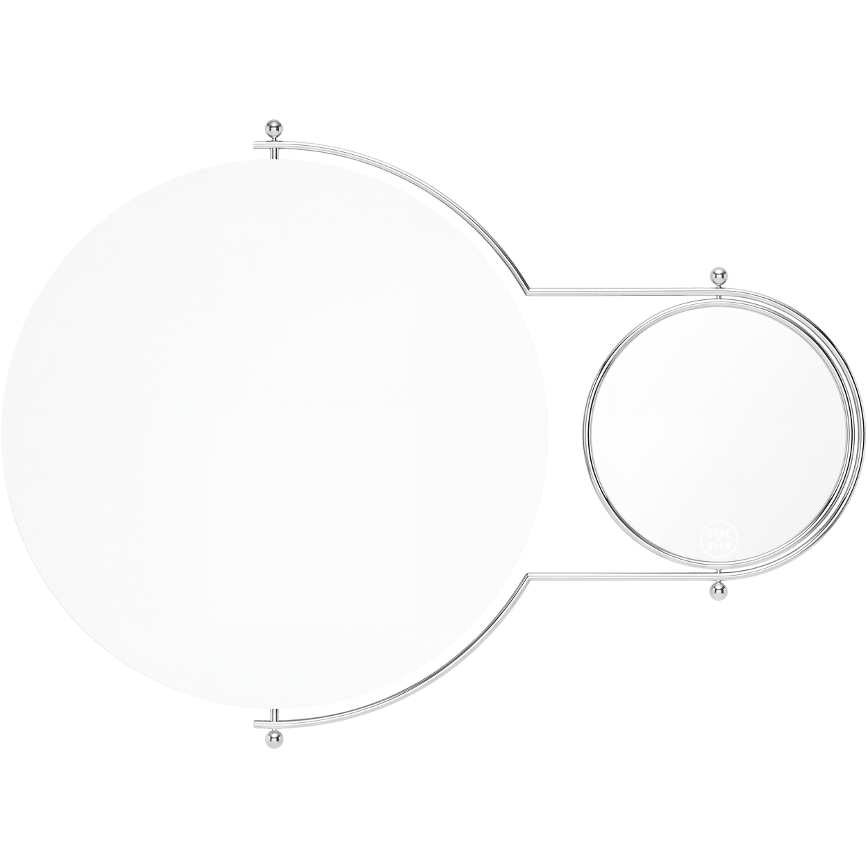 OMK ORBIT. 1965 MIRROR CHROME - DYKE & DEAN